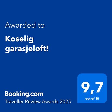 Apartamento Koselig Garasjeloft! Langevag Exterior foto